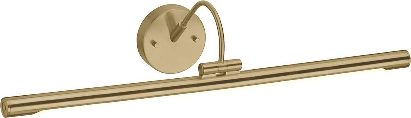 Licht-Erlebnisse Bilderleuchte LED Messing 3000 K 549 lm Metall Jugendstil Bilderlampe