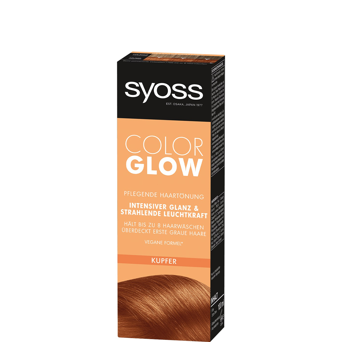 Tinta Rame Syoss Colour Glow Tinta Nutriente per Capelli Rame