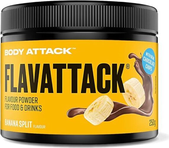 Body Attack Sports Nutrition Body Attack Flavattack – 250 g Banana Split
