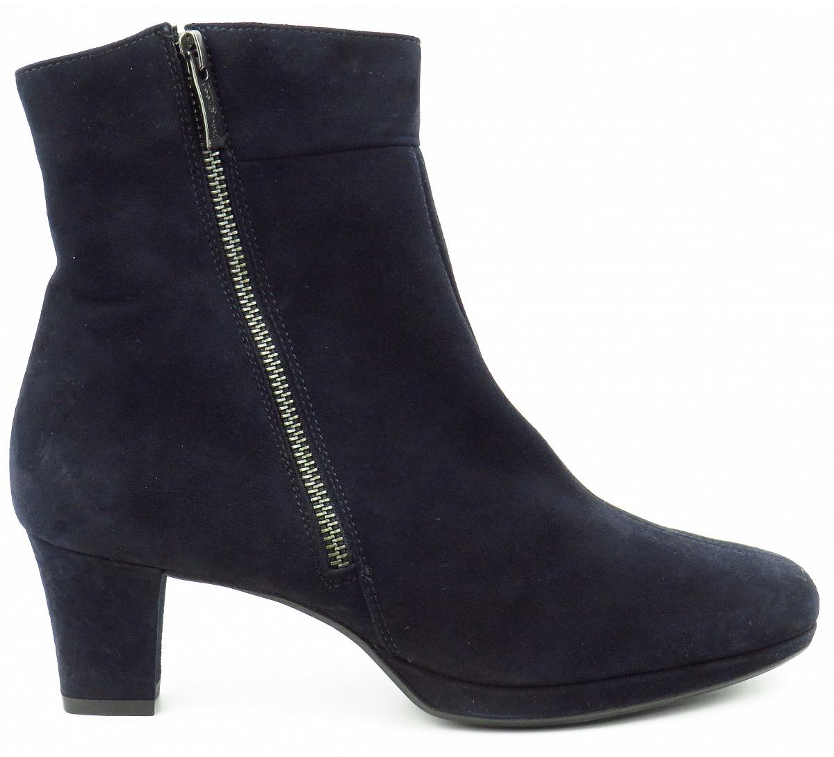 Paul Green Samtziege blau Stiefelette Blau in Gr. 37.5 8440-0