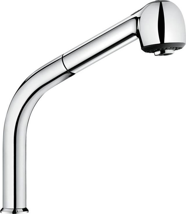 Delabie Auszugbrause auf schwenkbarer Säule H195 L215mm 1316