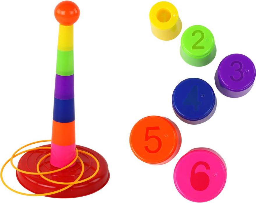 Lean Toys Zielwerfen Spiel Rim Cups Unterschiedlicher Schwierigkeitsgrad