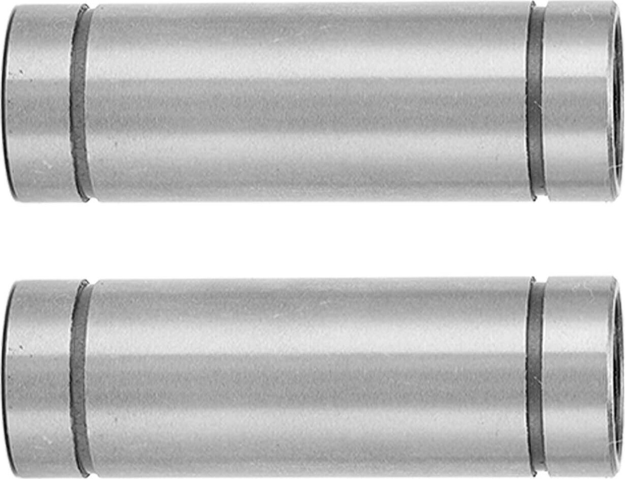 Gistuch 2 Stück lange lineare Bewegungslager, hohe Steifigkeit, präzise, reibungslose Bewegung, geringe Reibung, CNC-Stahlkugel LM12LUU