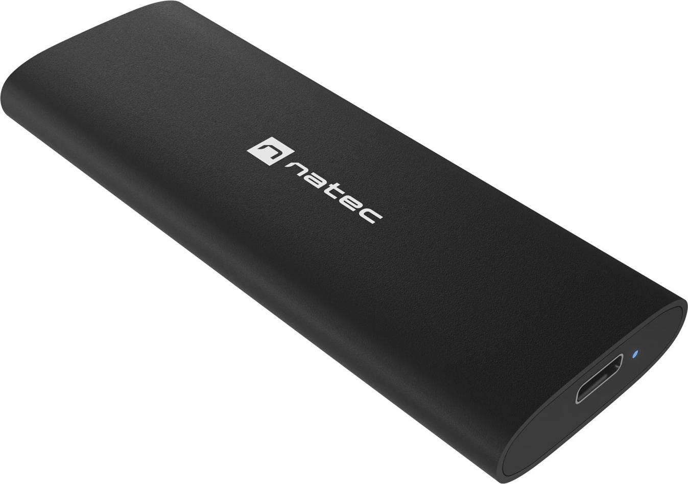 NATEC NKZ-2286 Speicherlaufwerksgehuse SSD-Gehuse Schwarz M.2
