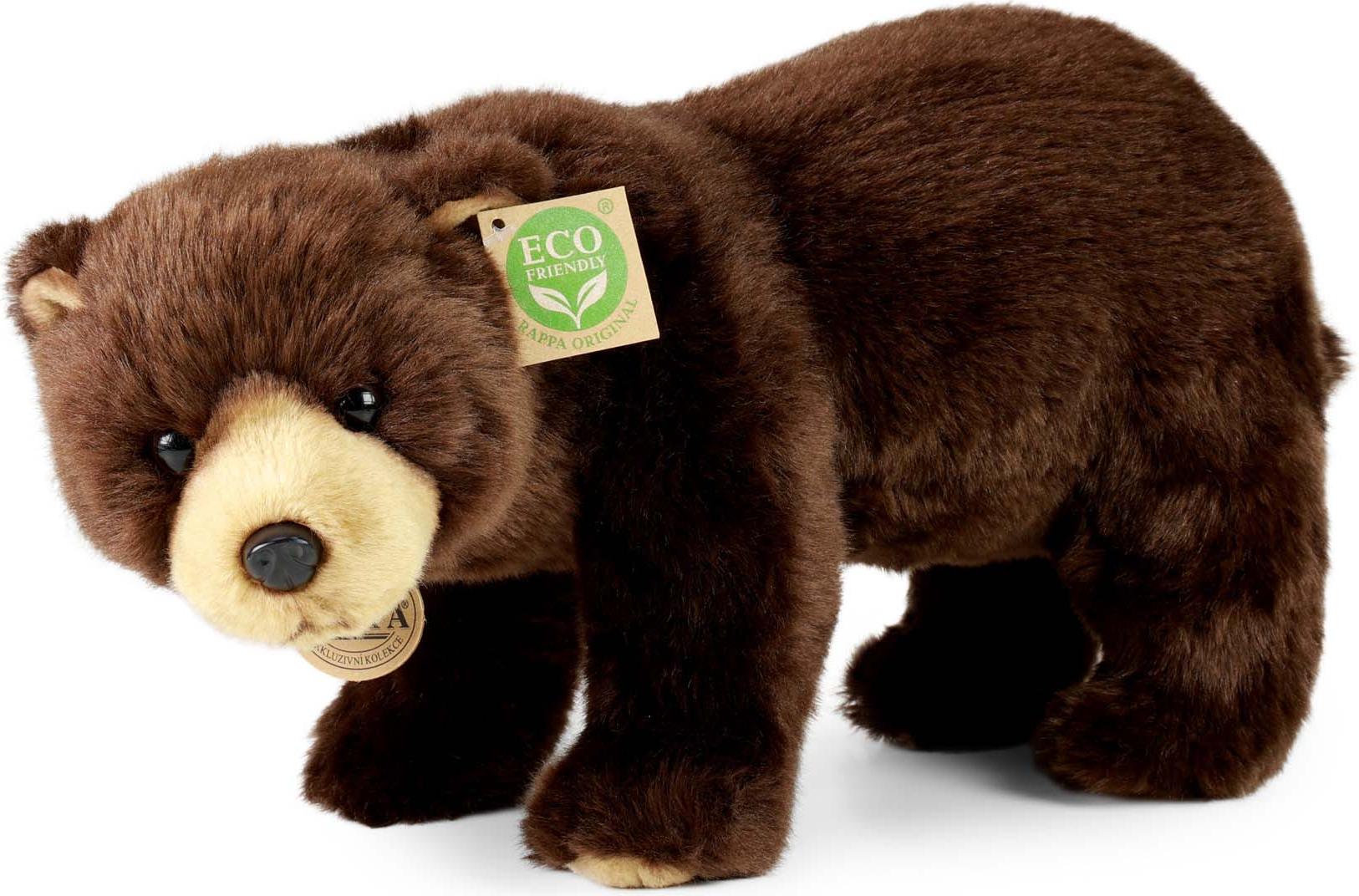 RAPPA Plüsch-Braunbär stehend 40 cm ECO-FRIENDLY P154106