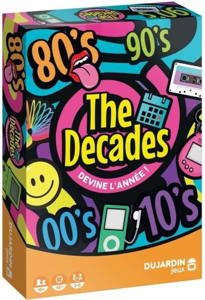 Kartenspiele Dujardin The Decades DUJ3262190413351