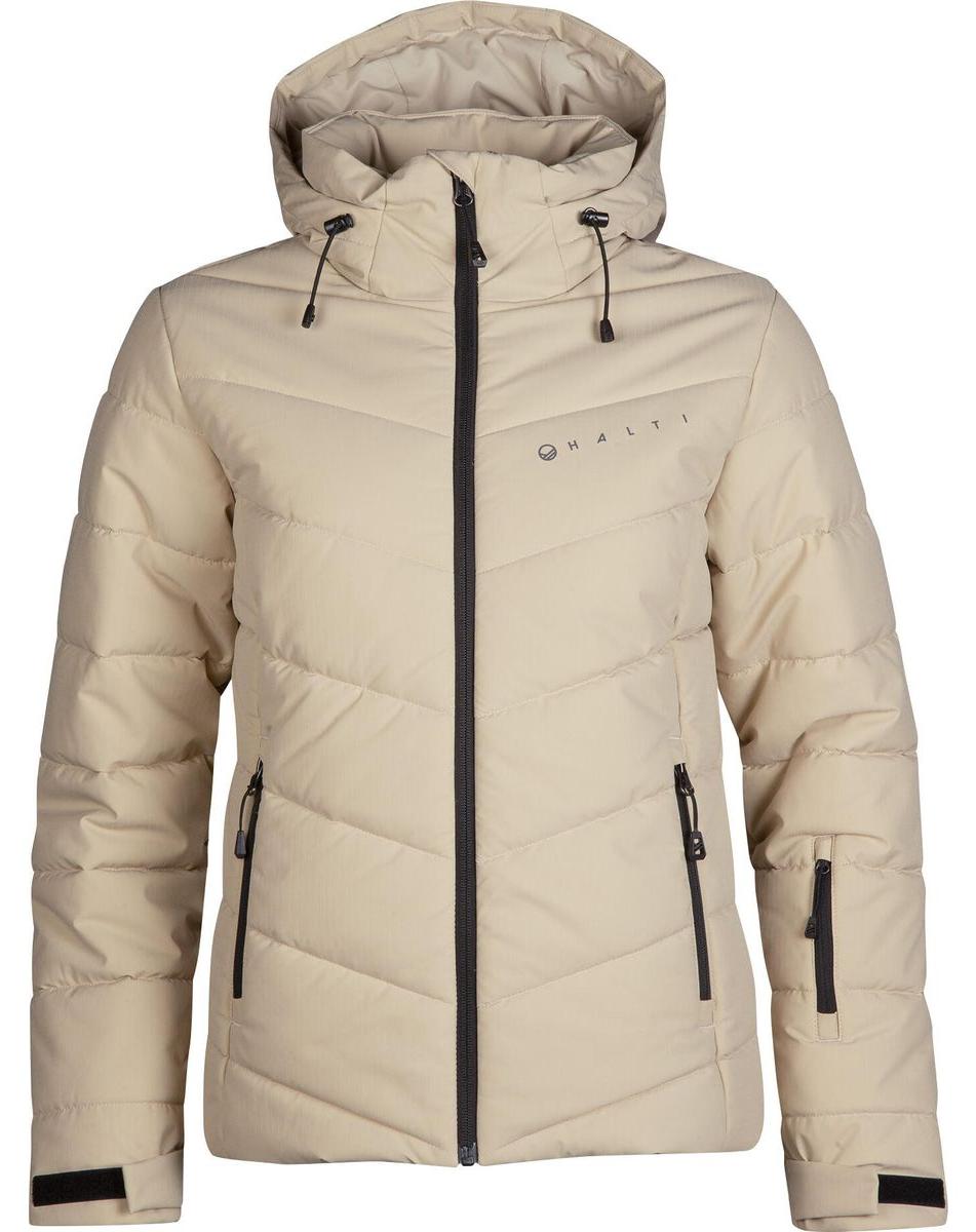 Halti Damen Skijacke Mellow Plus Puffer Skijacket Beige 40