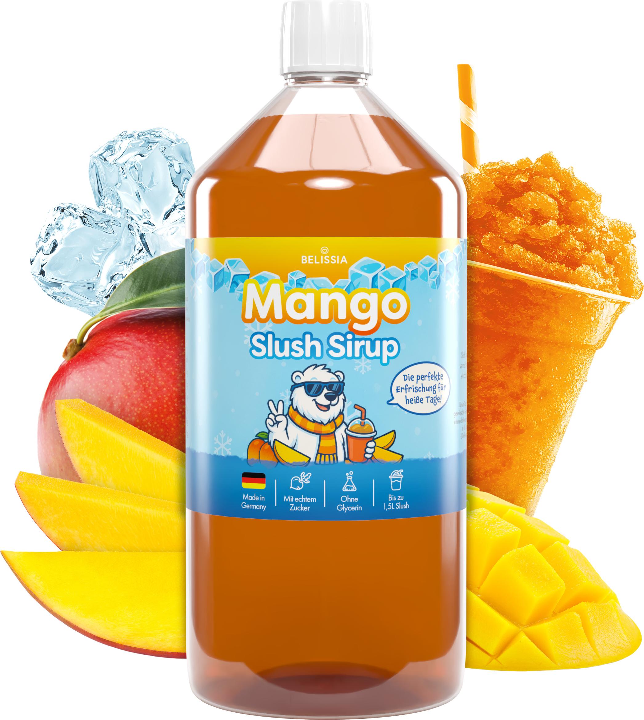 Rudler & Rocks Slush Eis Sirup - Slush Konzentrat Mango 1000ml