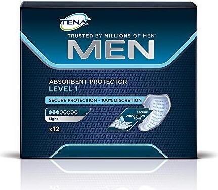 Tena For Men Level 1 Odour Control Incontinence Pads