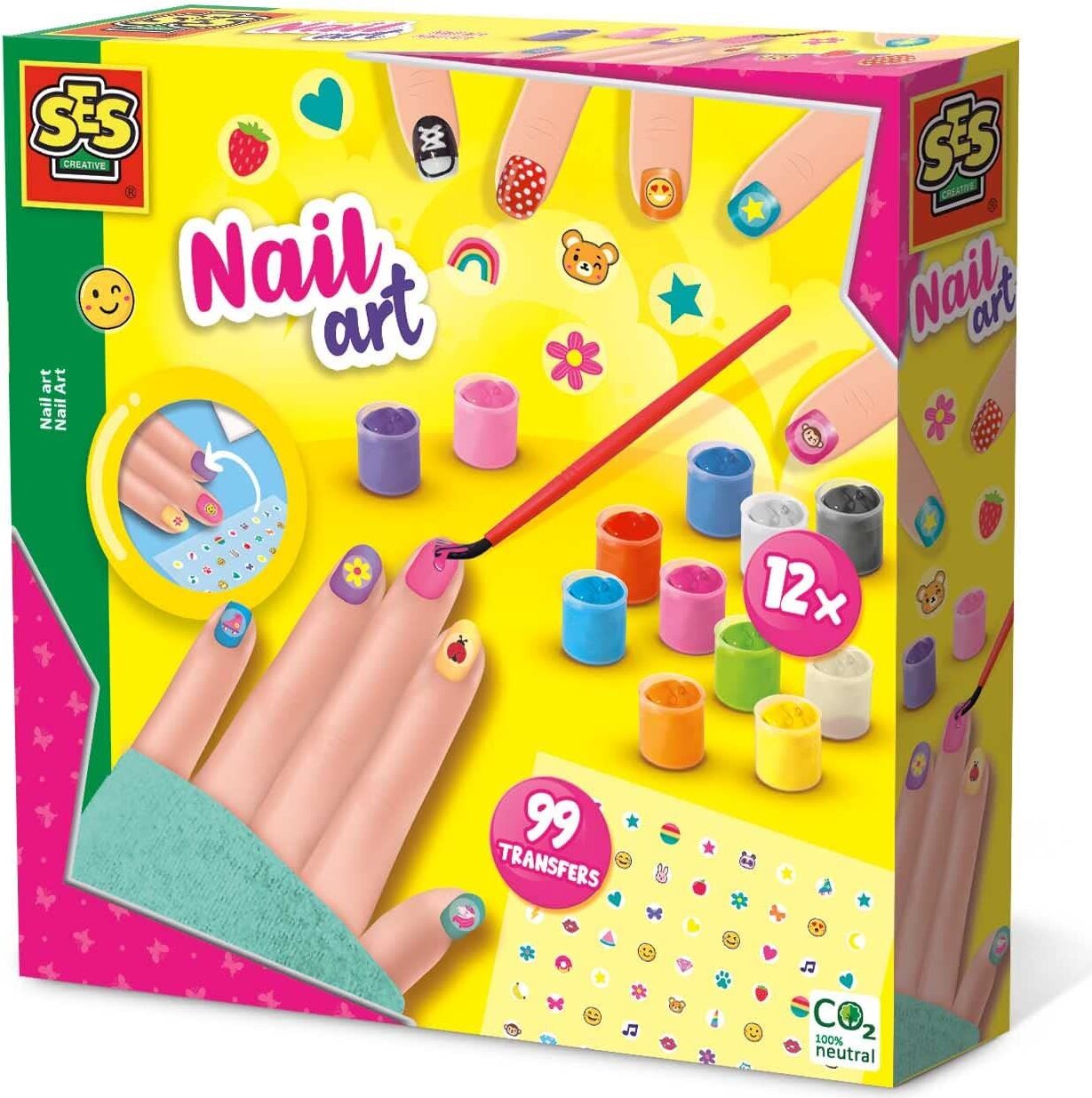 SES Nailart mit Aufklebern 14159 41592