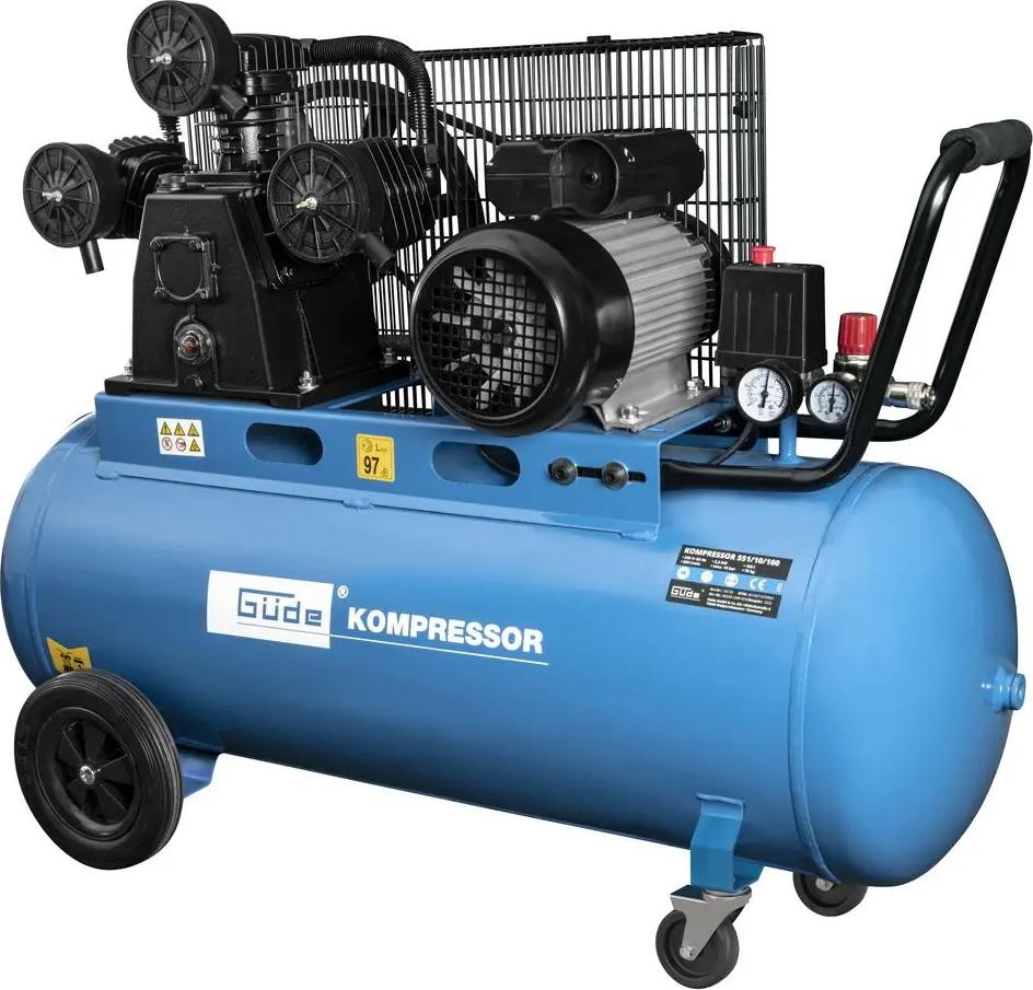 GÜDE Kompressor Druckluftkompressor Luftkompressor 551/10/100 TGDE_50139