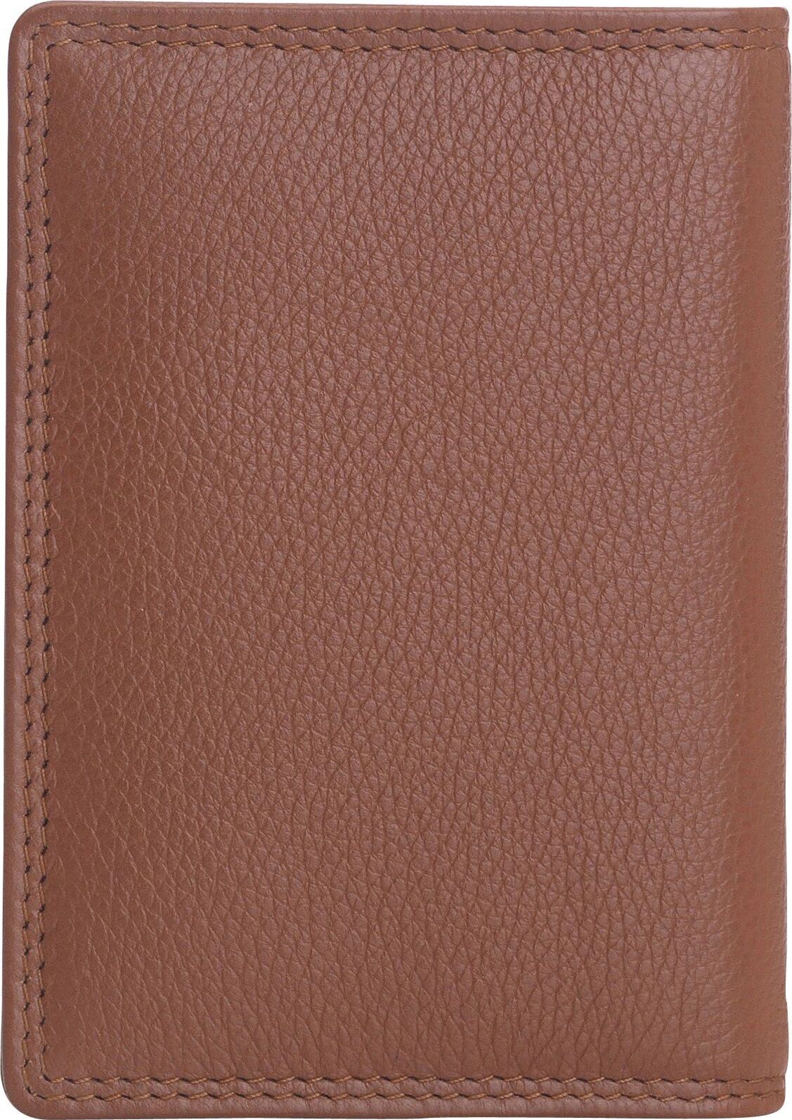 Josephine Osthoff Handtaschen-Manufaktur Josephine Osthoff Visitenkartenetui Ausweisetui Personalausweis Ausweishülle Leder Damen Ausweistasche Herren passport cover RFID-Schutz ohne Münzfach (841) 84152