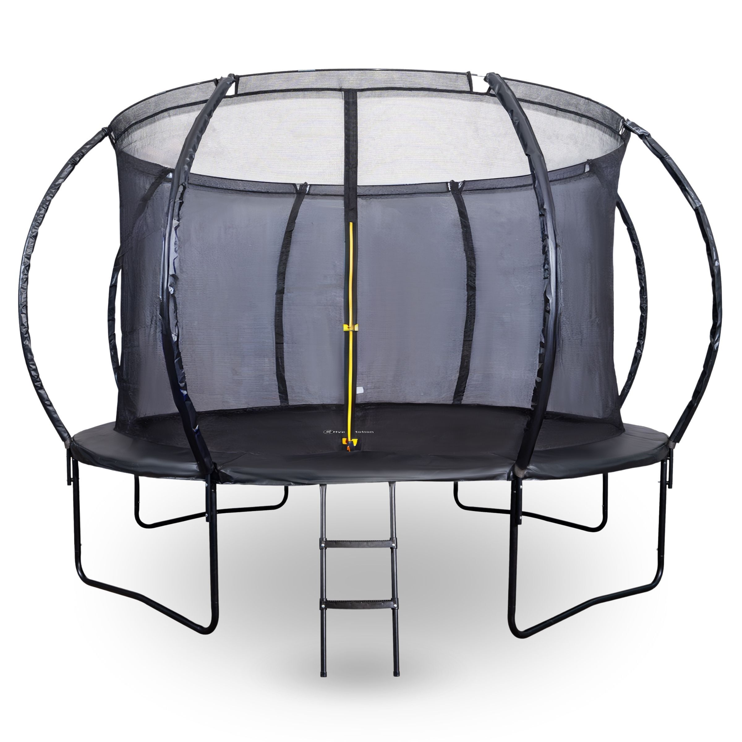 XXL záhradná trampolína pre deti HyperMotion - 366 cm 12FT - s rebríkom a vnútornou sieťou - pre dom a záhradu - max 150 kg