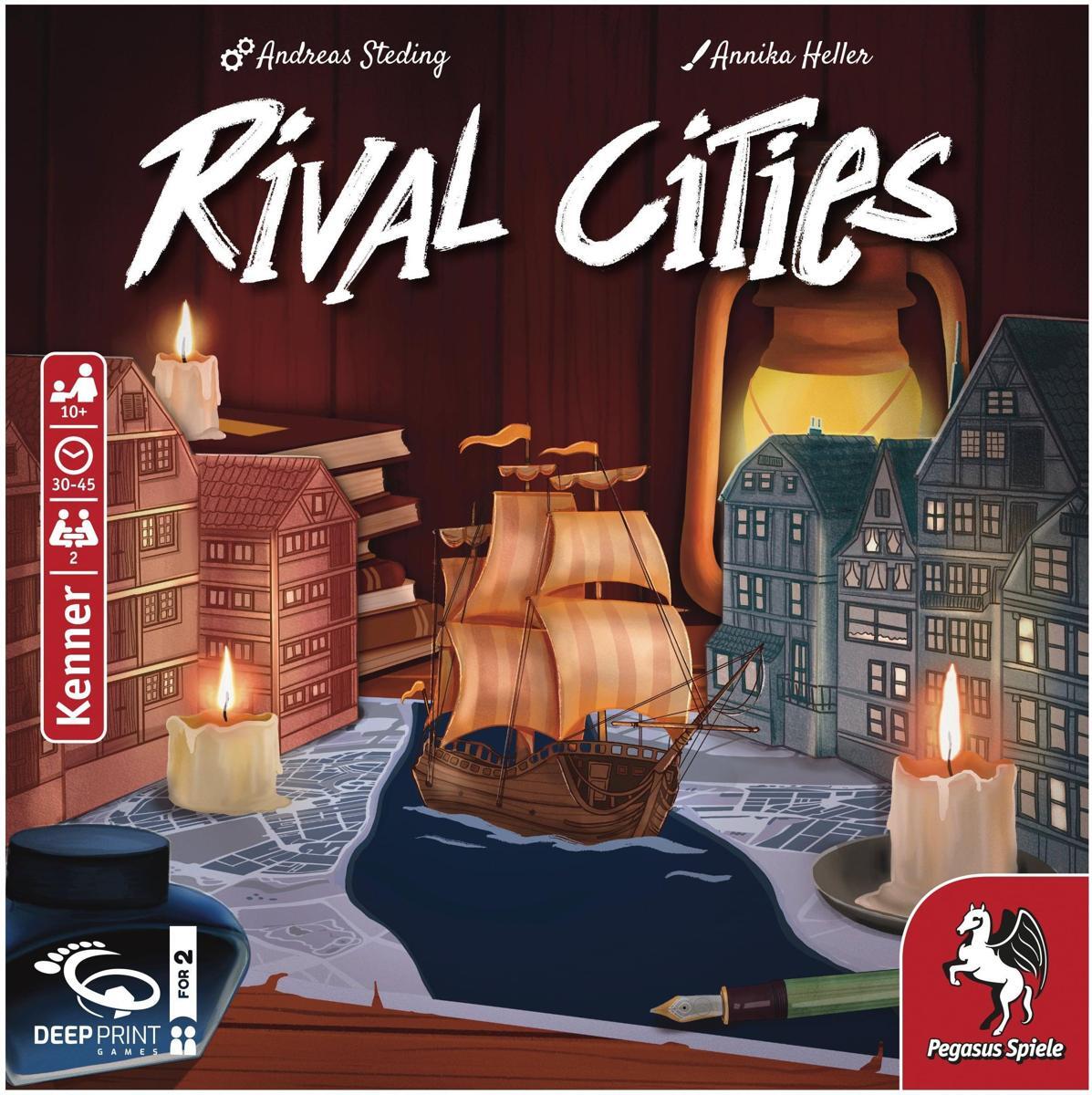 Pegasus Spiele Rival Cities (DE) - Strategiespiel 57823G
