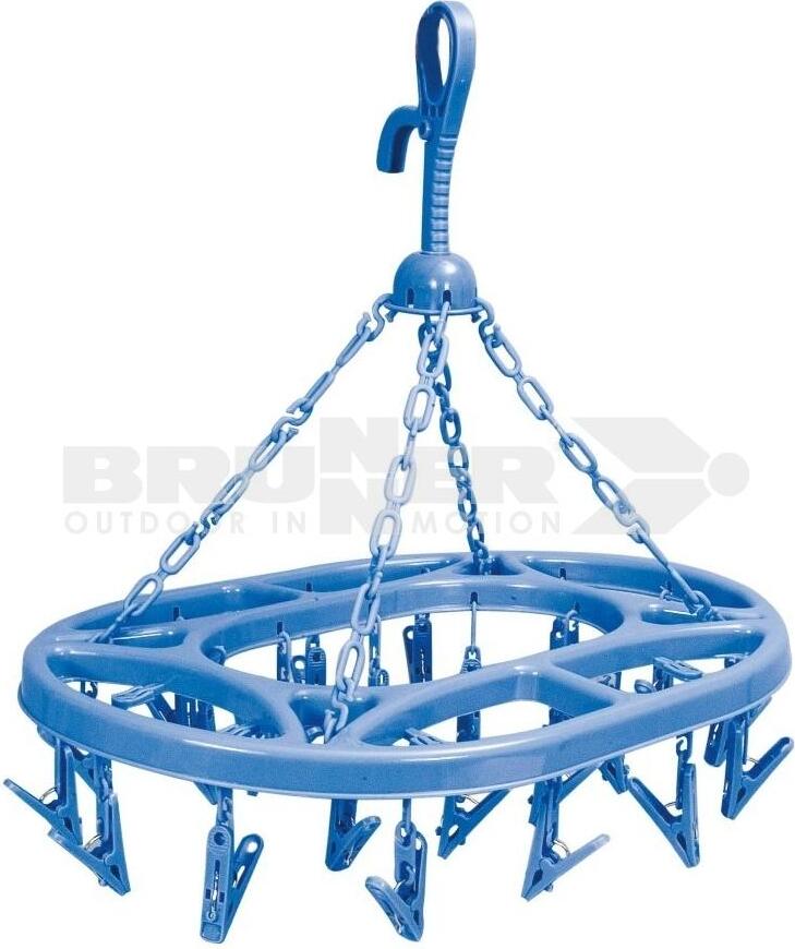 BRUNNER Wäschespinne mit 24 Klammern Trocknen MV9950526