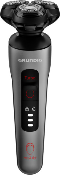 Grundig MS 8130, Vstavaný displej, Striedavé napájanie / batéria, Čierna, Šedá, Červená