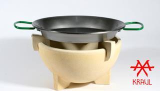 Walter Kraul GmbH Pfanne mit Halterung für das Zwergenfeuer