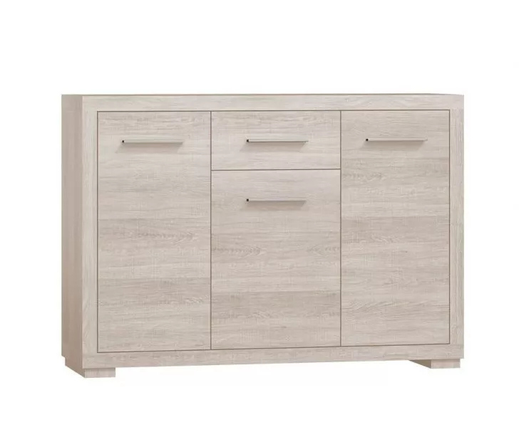VENETI Geräumige TRIXA Kommode – Eiche Santana 044-10-00101