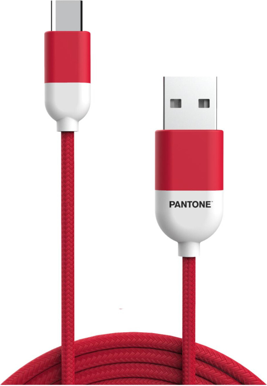 Celly PT-TC001-5R1, 1,5 m, USB A, USB C, USB 2.0, Rot