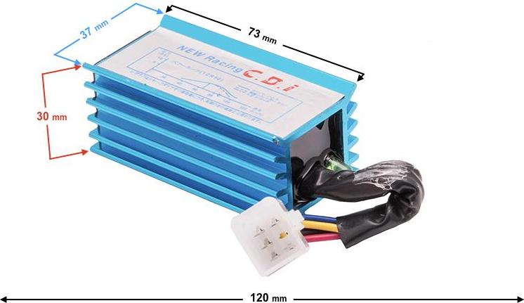 Moretti 4T Zündmodul - blaue Abstimmung