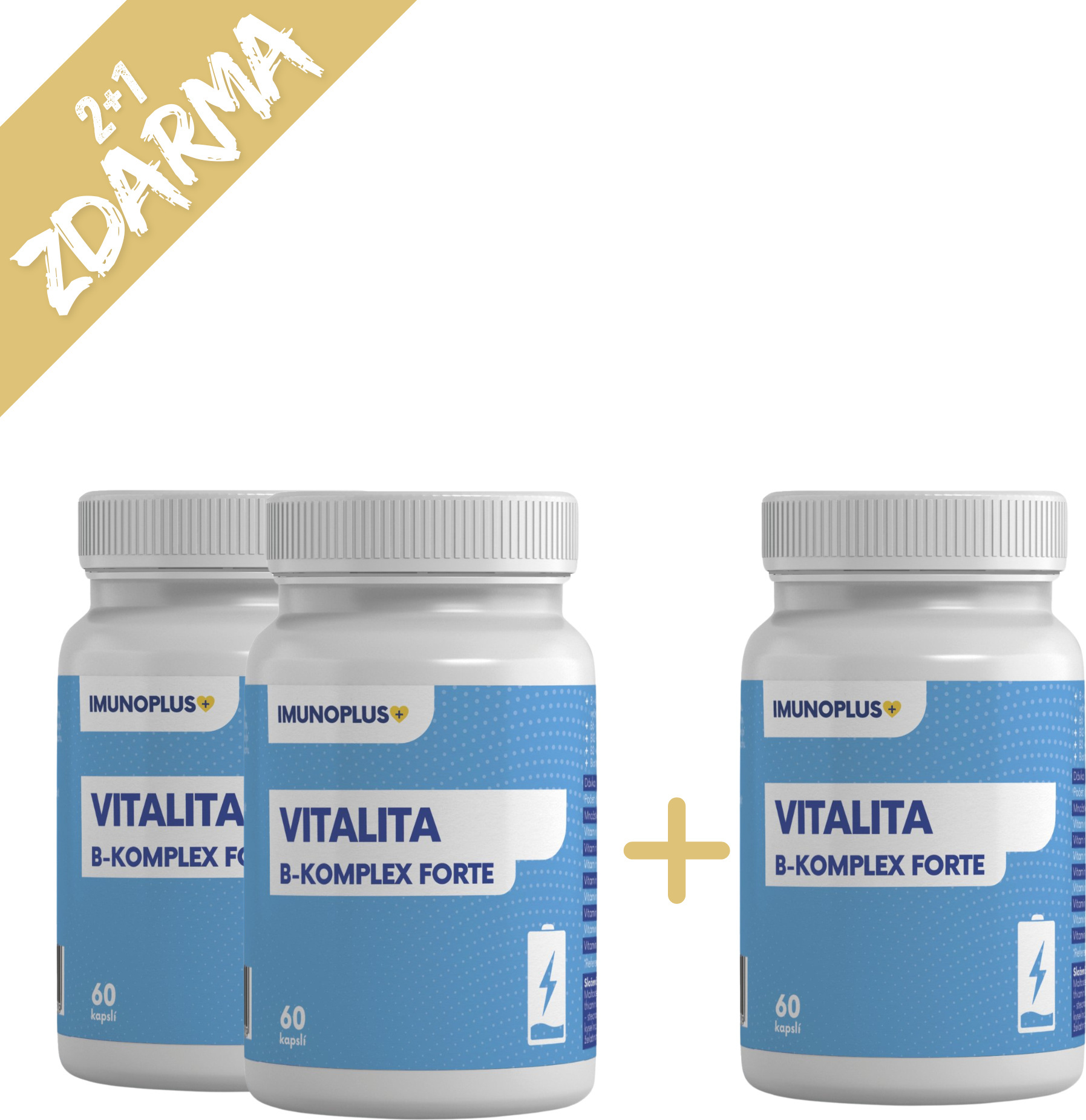 IMUNOPLUS VITALITÄT – B-Komplex forte 2+1 16545