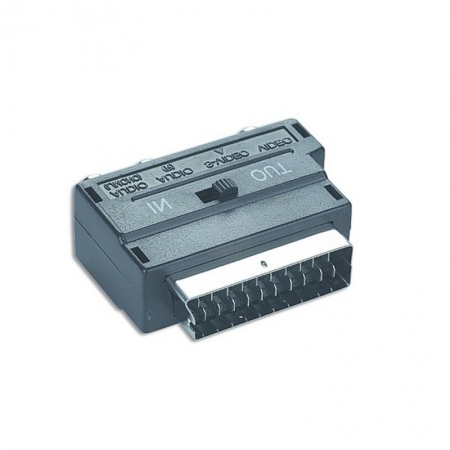 Gembird adapter euroconnector auf rca/svideo,scart CCV-4415