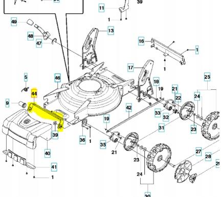 Husqvarna Sektorenübergreifende Stange LC/LB