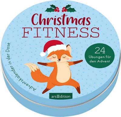 Adventný kalendár v plechovke. Vianočný fitness