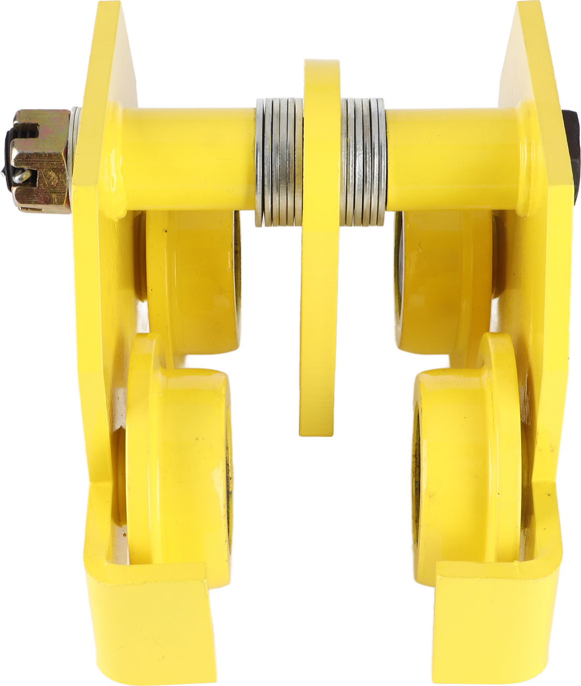 3 Ton Kapacita ručného vozíka Heavy Duty Steel I Beam Single Track Trolley pre zdvíhanie žeriavov