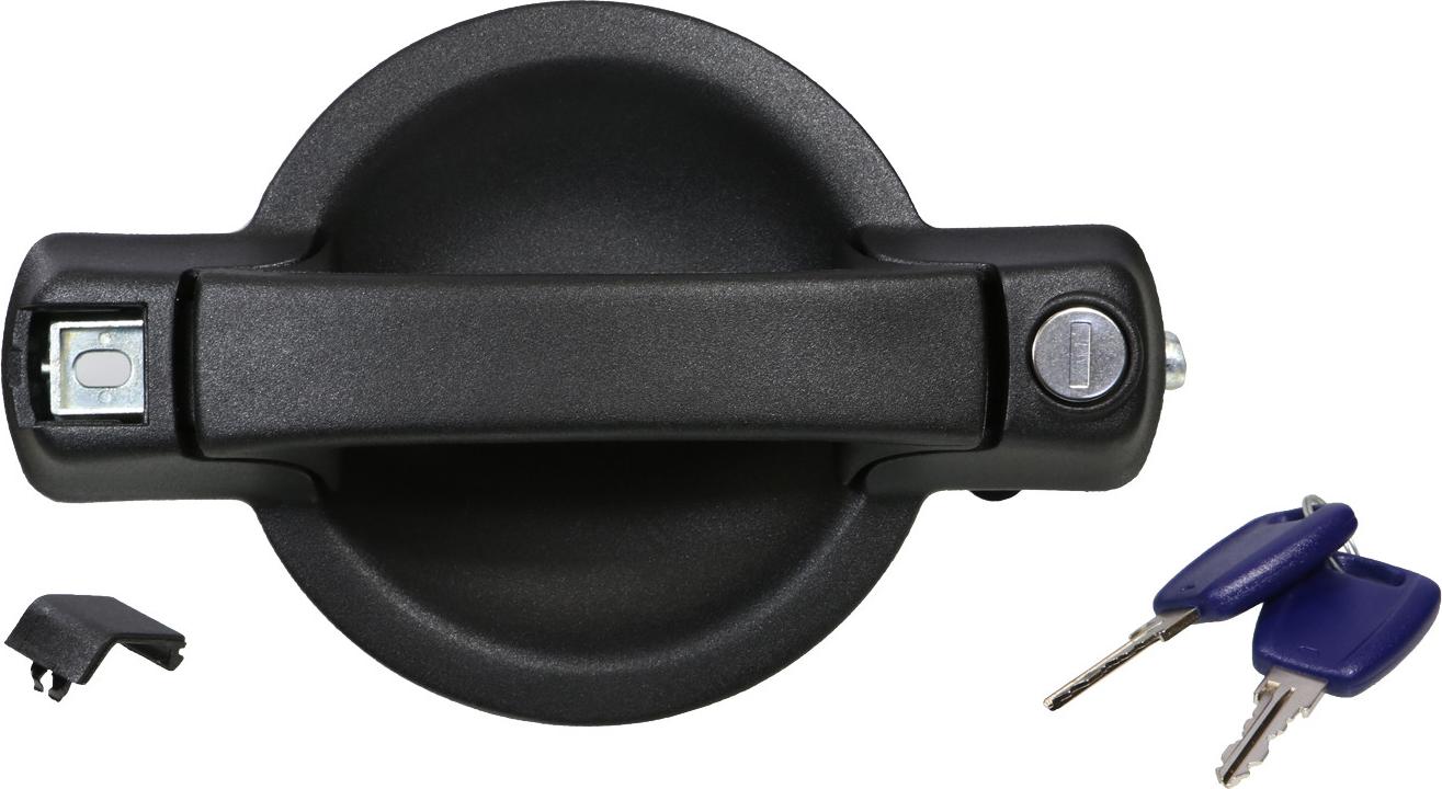 Miraglio Türgriff Schiebetür Außentür Außen rechts Schwarz Fiat Doblo 06-10 735435381 80/682