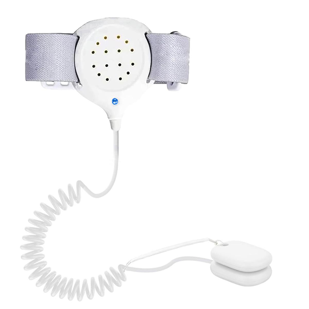 Slyrun Bettnässer-Alarm für Jungen und Mädchen, Bettnässer-Alarmsystem, lauter Ton, Vibration und Lichtsignal, hochempfindlicher Sensor, 3 Erinnerungsmodi KAUF-VIST-BP811-029