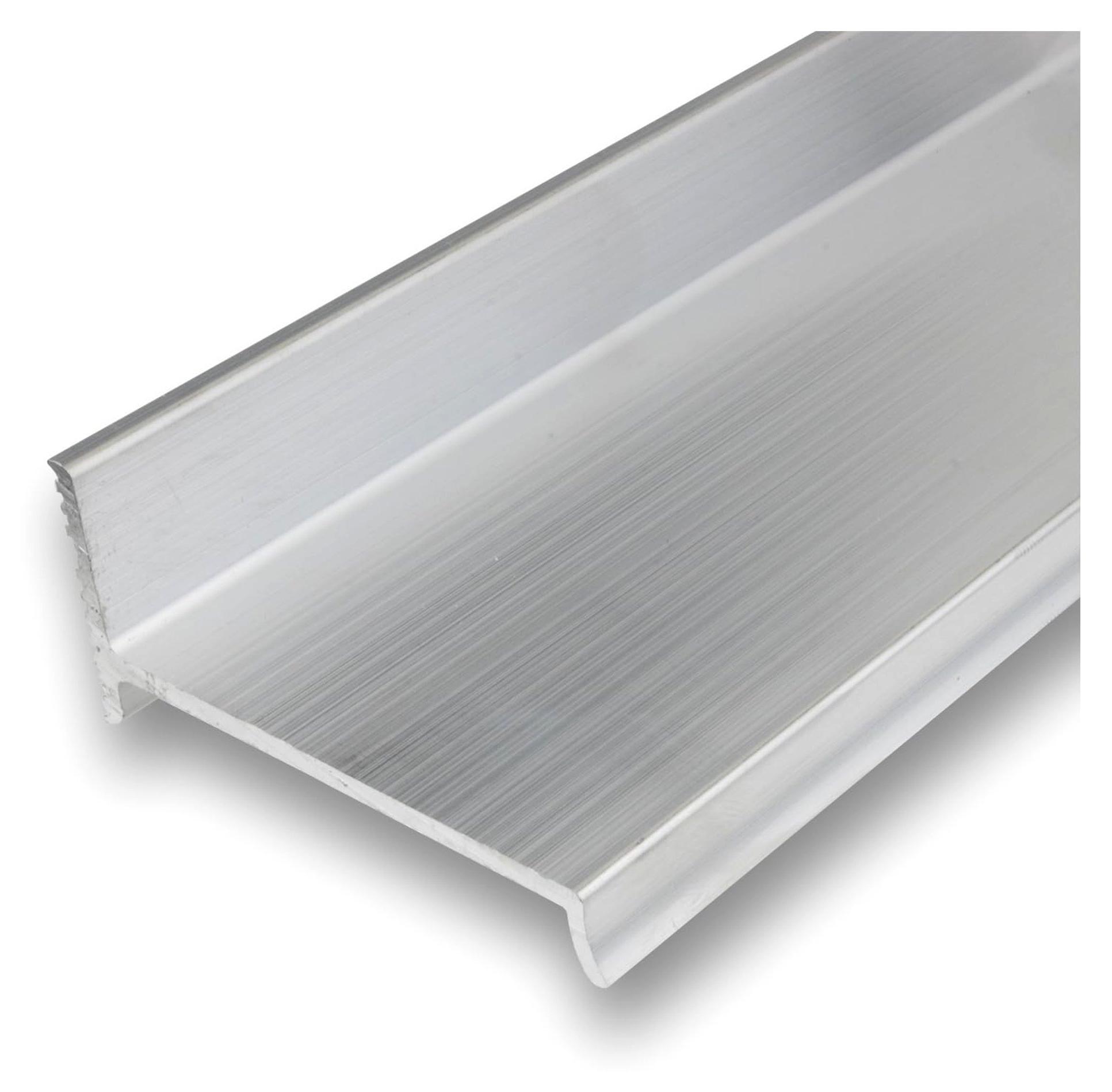Markenlos Wetterschenkel Wasserschenkel Wassabweiser ALU 150 cm x 3,5 cm