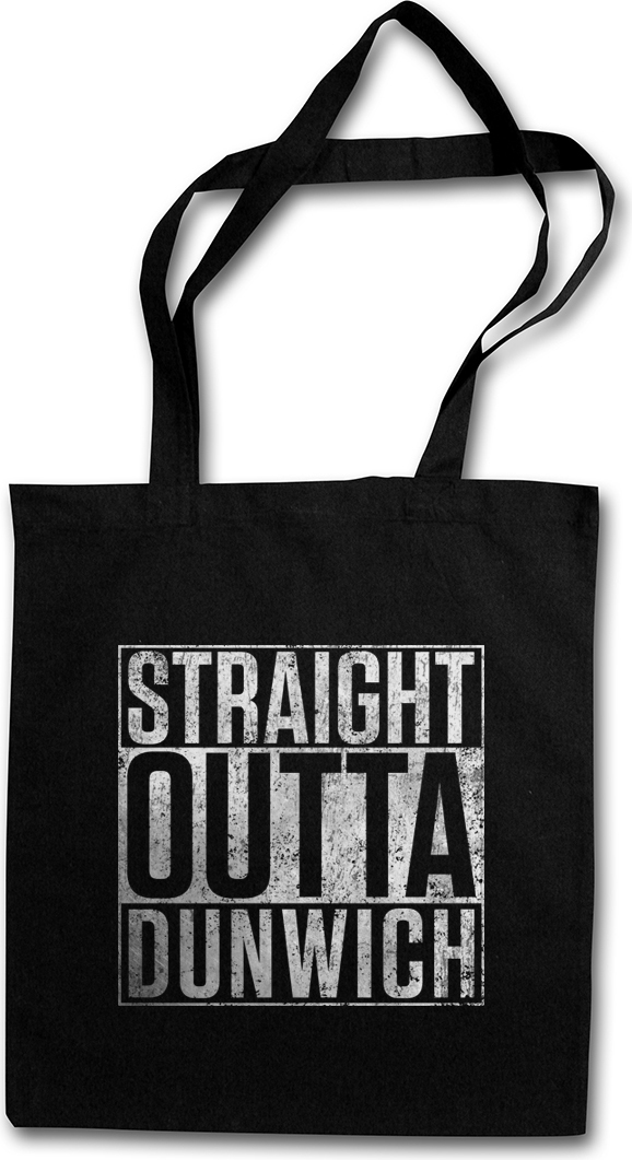 Eric Helmar Müller Urban Backwoods Straight Outta Dunwich, Stofftasche, Farbe: Schwarz BG14795BK_2