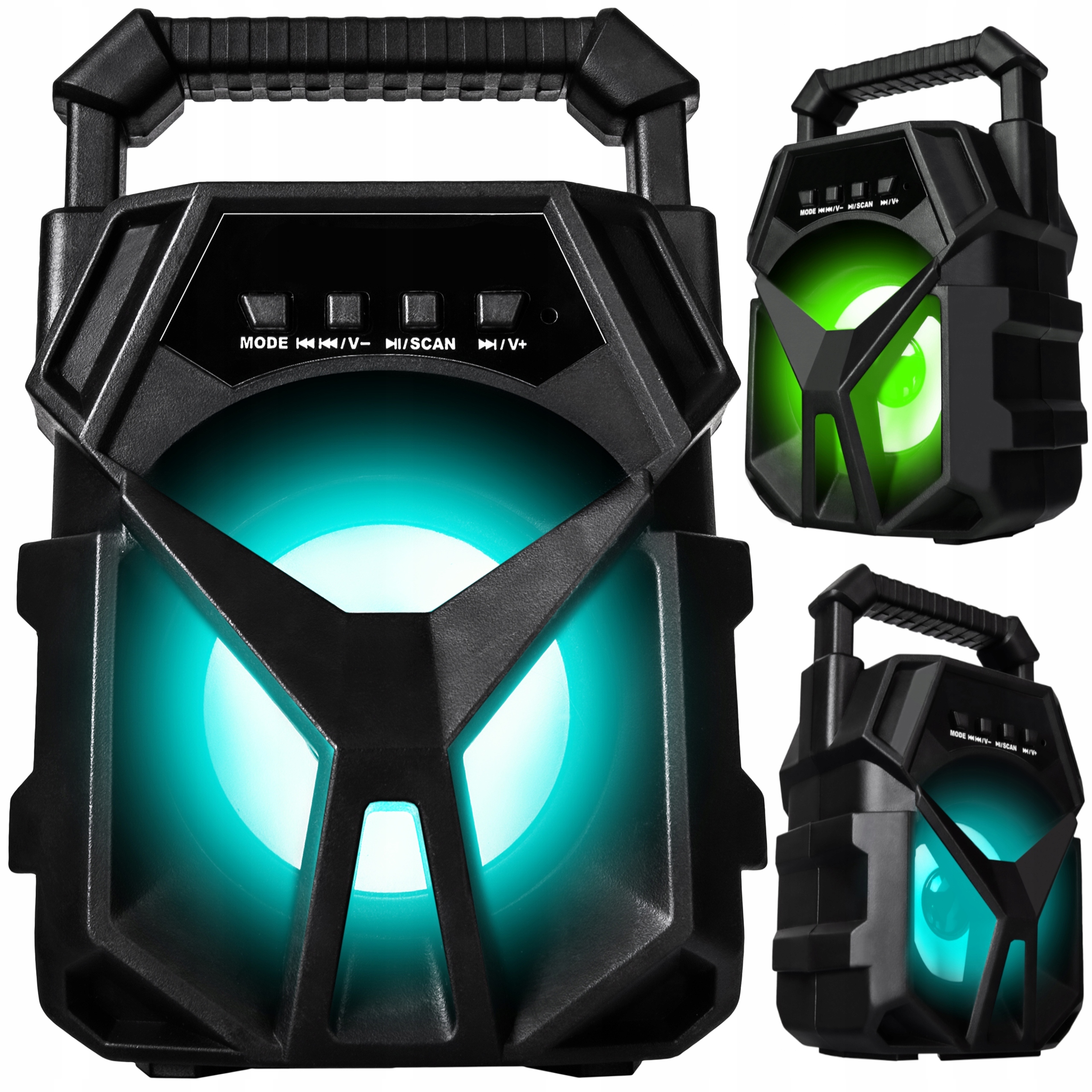 400W BEZDRÔTOVÝ BOOMBOX MP3 PREHRÁVAČ PartyTech Town Bluetooth stereo reproduktor