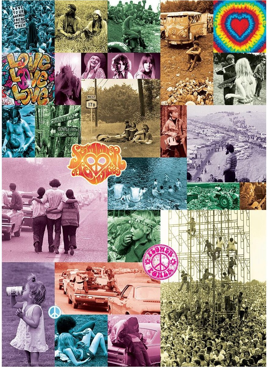 EUROGRAPHICS Puzzle Love 60s 1000 Teile WLP-Eurographics-6000-0943