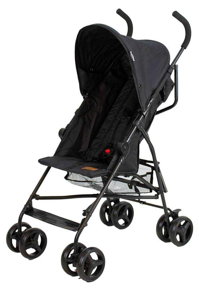 BabyTrold Jet Black leichter kompakter Kinderwagen Buggy Schirmbuggy