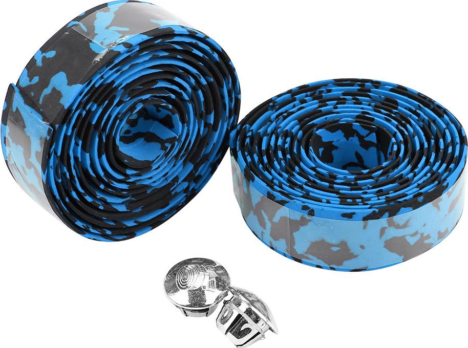 Gistuch EVA-Radsport-Lenkerband, leichtes Rennrad-Fahrrad-Griffband, Schwarz und Blau