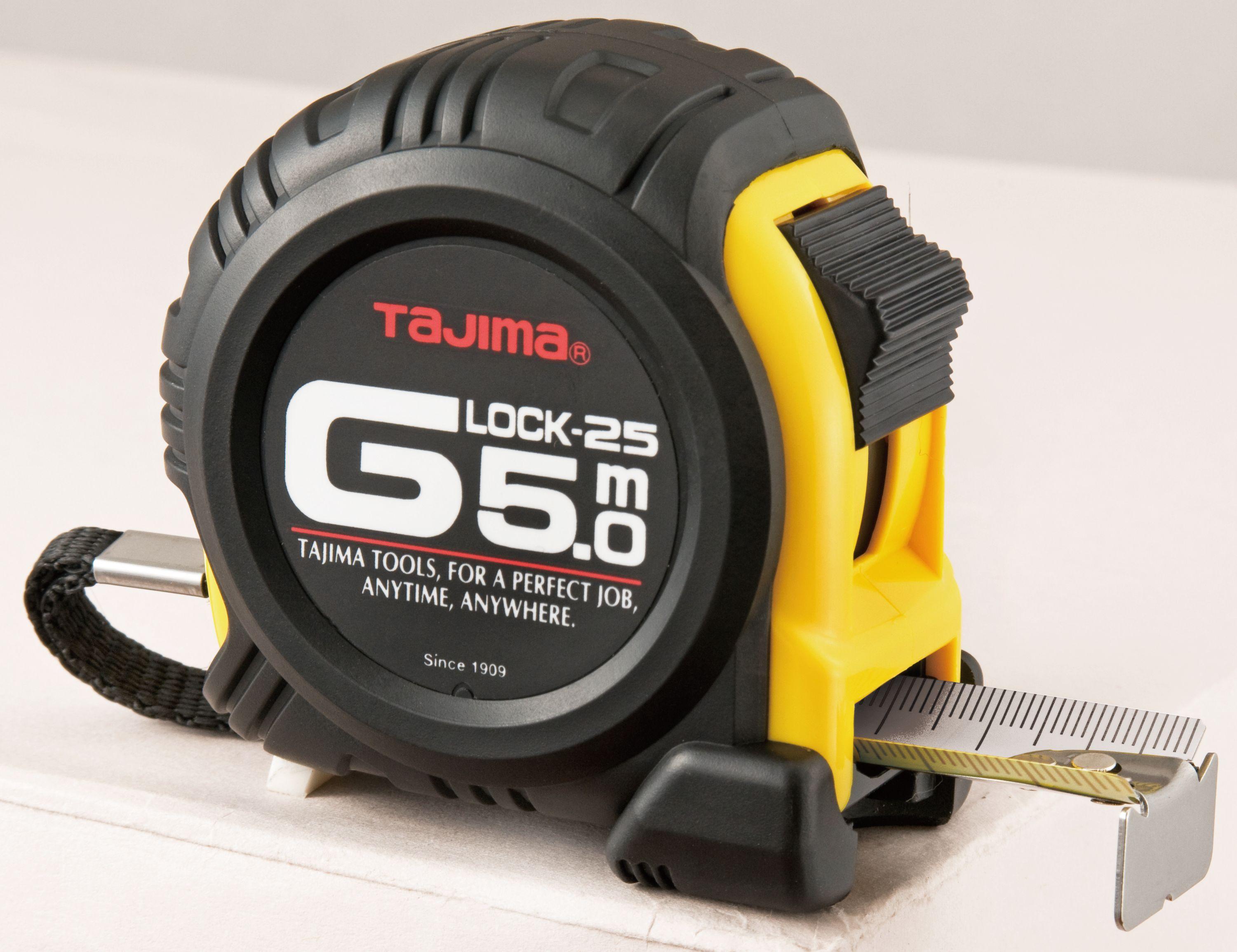 TAJIMA G-LOCK Bandmass 5m/19mm gelb, TAJ-24800 Tajima-G9P50MYD