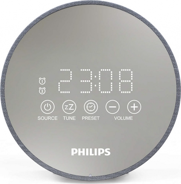 Radiowecker Philips TADR402/12 FM Grau DR 402
