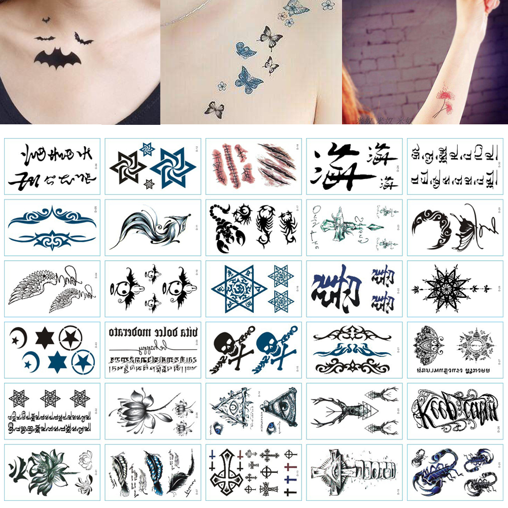 Temporär Tätowierung Tattoo Körperkunst