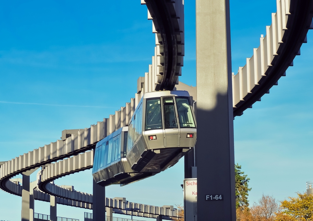 hansepuzzle 63061 - Schwebebahn Puzzle, 260 Teile, Wissenschaft, 41,0 x 28,0cm mit hochwertiger Aufbewahrung, Kartonbox & Beutel 53061