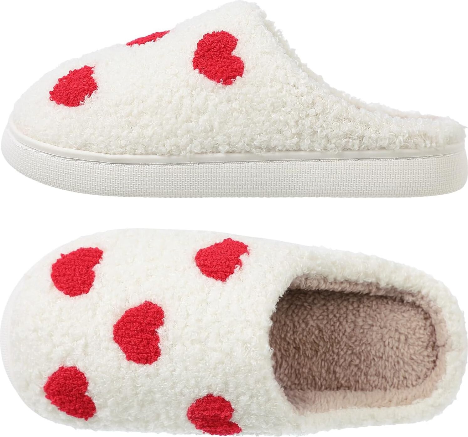 Zimtky Slippers Women's Plush Winter Warm Slippers Men's Slippers Women Fluffy Soft Non-Slip House Slippers Women ZIM-QD20241116A138