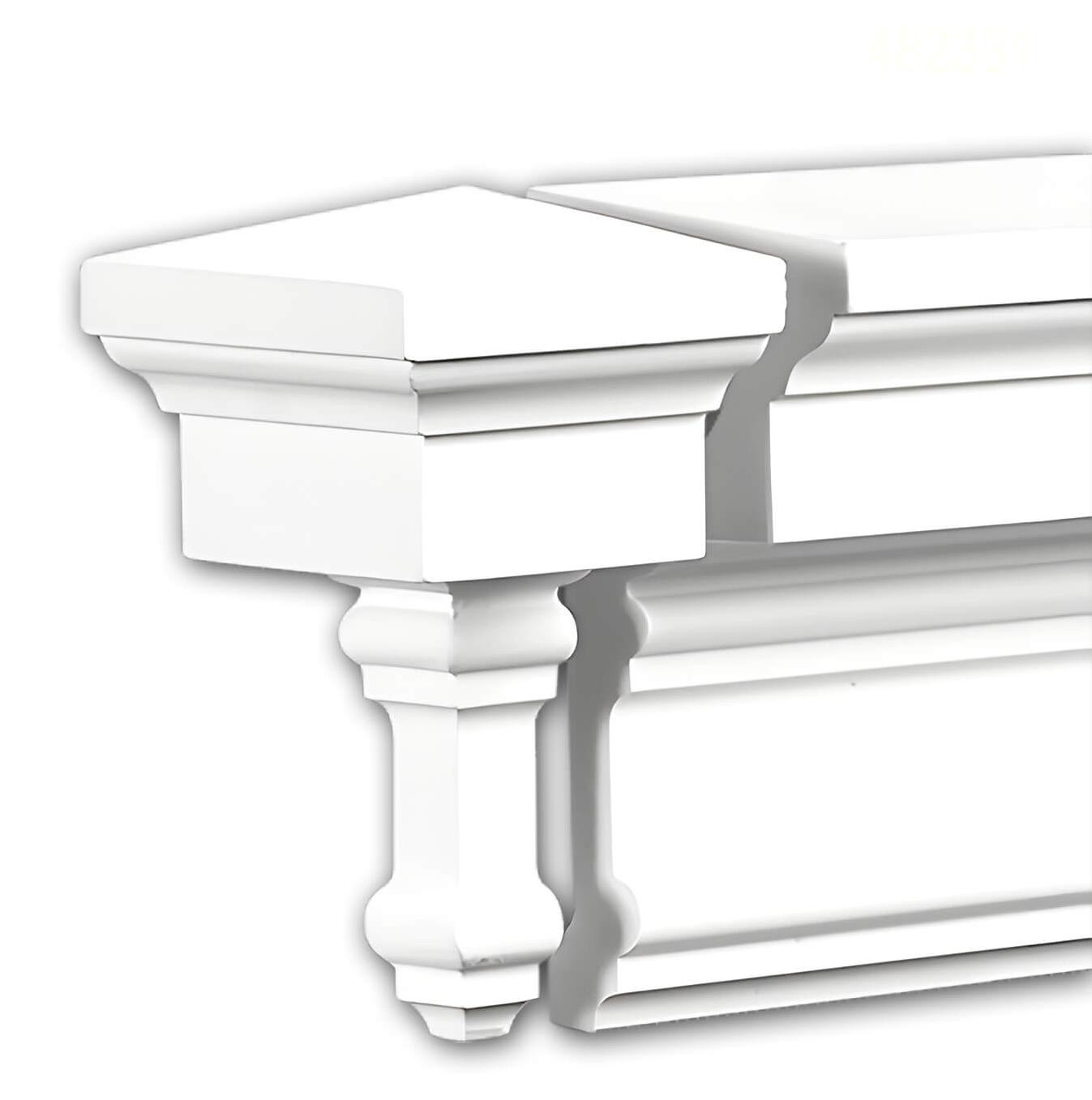 Profhome Decor Profhome 482331 Stirnelement Fassadenelement Fassadenstuck