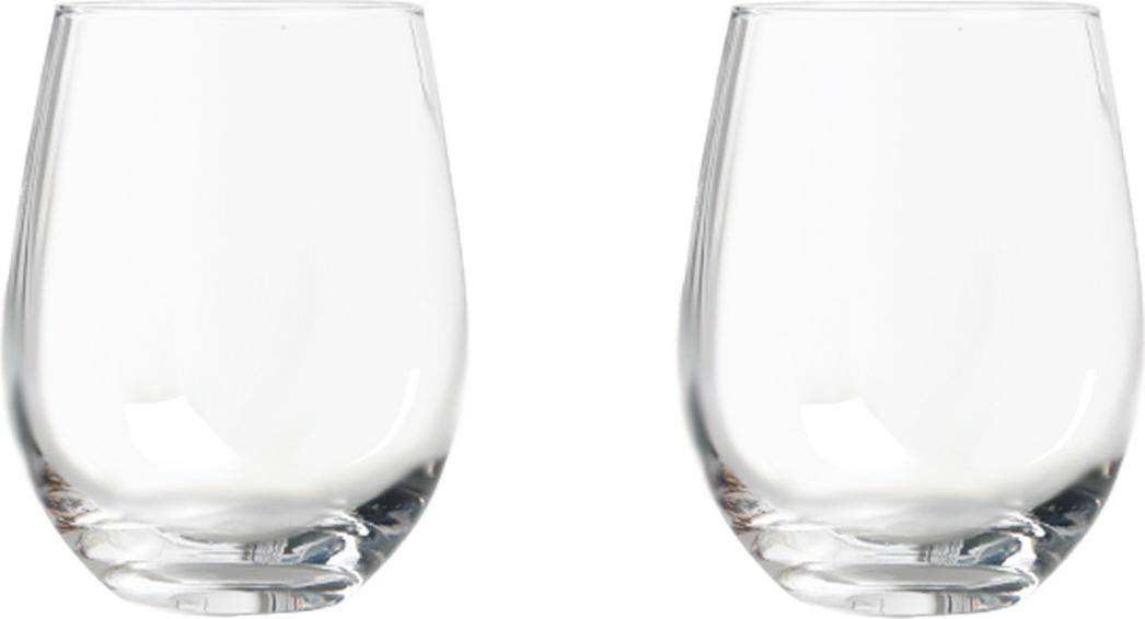 Einemgeld Set aus 2 stielosen Kristall-Weingläsern, stielosen Weißweingläsern und Rotweingläsern K-PCXJ-20260107-206