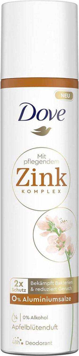 Dove Deodorant Aluminiumfrei mit Zink & Apfel 100 ml VX17762-6er