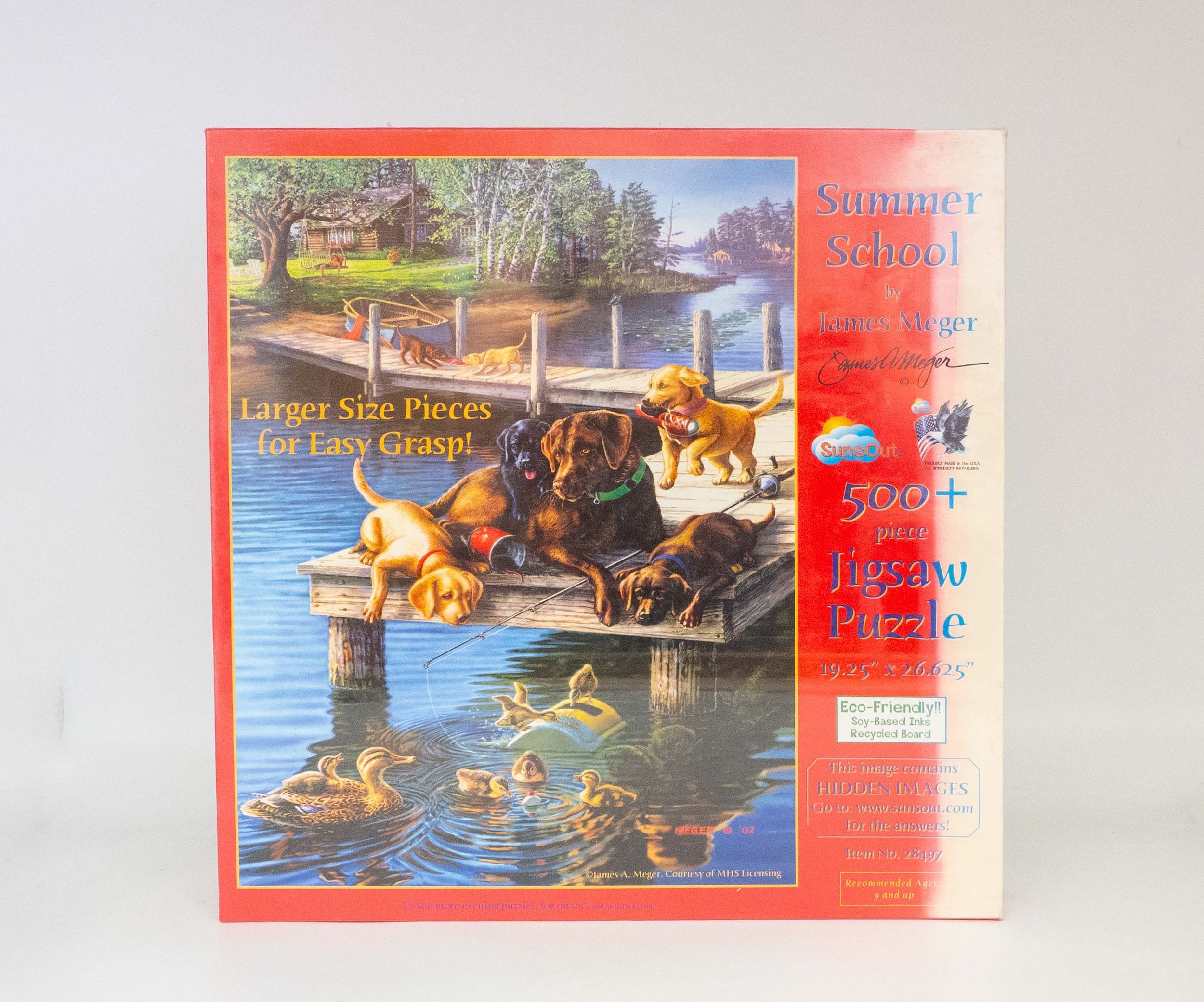 Sunsout Summer School - 500 Teile Puzzle 28497