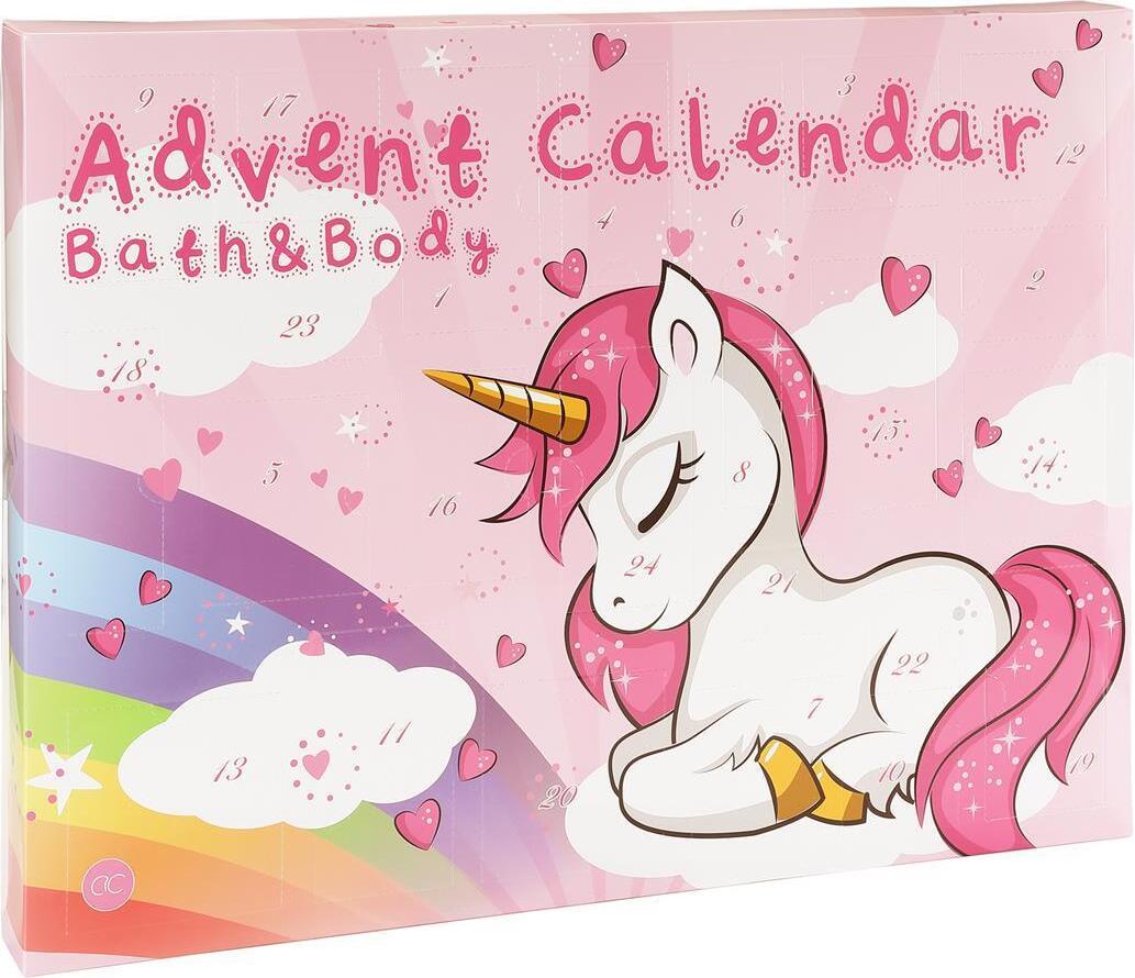 Accentra Adventskalender EINHORN gefüllt mit Pflege Beautyartikeln 6047906U