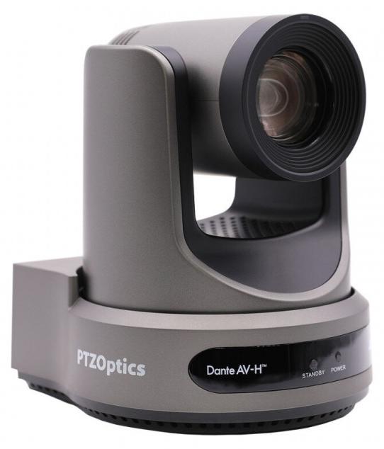 PTZOptics PT20X-LINK-4K-GY, IP bezpečnostná kamera, vnútorná a vonkajšia, káblová, automatické otáčanie, prednastavené body, Pelco-P/D, strop/stena/tyč