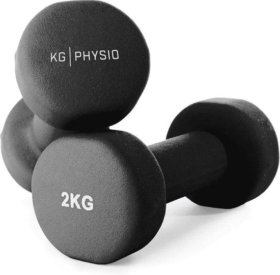 Famanu Kurzhantelset 1-10 kg mit Anti-Roll Technologie - Neoprenbeschichtung SHSHOP