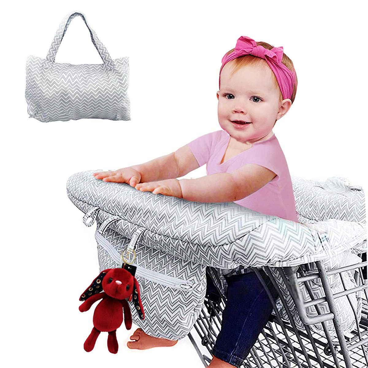 Baby Sicherheit Sitzbezug Baby Einkaufswagen Abdeckung Sitzbezug Stuhlkissen 
